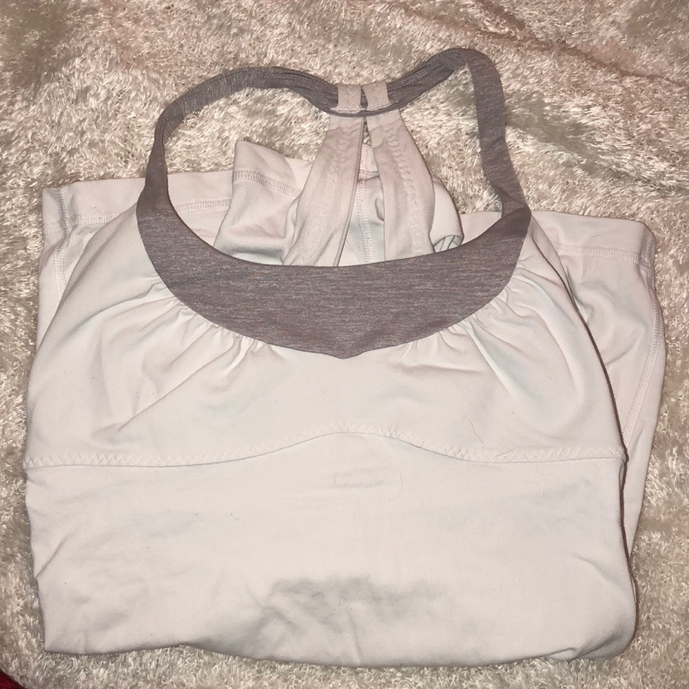 White lulu tank